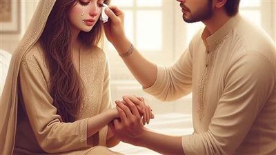 وقعت على ارضيه المطبخ 